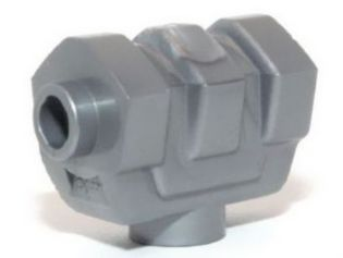 LEGO® los onderdeel Wapen in kleur Zilver 11106