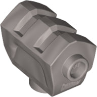 LEGO® los onderdeel Wapen in kleur Zilver 11106