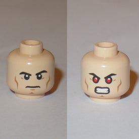LEGO® los onderdeel Hoofd in kleur Lichte Noga 3626pb0931