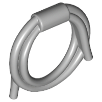 LEGO® los onderdeel Accessoire Licht Blauwachtig Grijs 13783
