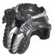 Plaatje in Gallery viewer laden, LEGO® onderdeel Lijf Accessoire Parel Donkergrijs 13813pb01
