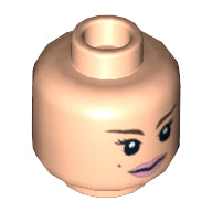 Plaatje in Gallery viewer laden, LEGO® los onderdeel Hoofd in kleur Lichte Noga 3626pb1003
