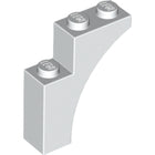 LEGO® los onderdeel Steen Boog in kleur Wit 13965