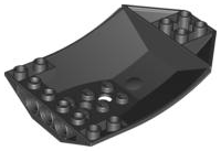 LEGO® los onderdeel Cockpit in kleur Zwart 42021