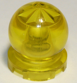 LEGO® los onderdeel Accessoire Doorzichtig Geel 30106