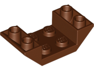 LEGO® los onderdeel Dakpan Omgekeerd Roodachtig Bruin 4871