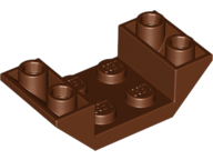 Plaatje in Gallery viewer laden, LEGO® los onderdeel Dakpan Omgekeerd Roodachtig Bruin 4871
