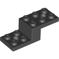 LEGO® los onderdeel Beugel in kleur Zwart 11215