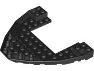 LEGO® los onderdeel Boot in kleur Zwart 47404