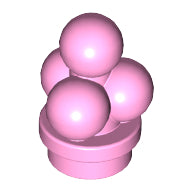 Plaatje in Gallery viewer laden, LEGO® los onderdeel Eten &amp; Drinken in kleur Fel Roze 6254