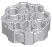 LEGO® Technische Verbinding Licht Blauwachtig Grijs 98585