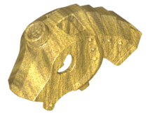 Plaatje in Gallery viewer laden, LEGO® los onderdeel Dier Accessoire Parel Goud 13745