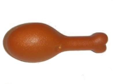 LEGO® los onderdeel Eten & Drinken Donker Oranje 88432