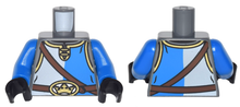 Plaatje in Gallery viewer laden, LEGO® Lijf met Motief Donker Blauwachtig Grijs 973pb1520c01