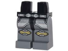Plaatje in Gallery viewer laden, LEGO® los onderdeel Benen met Motief Zwart 970c85pb10