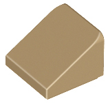 LEGO® los onderdeel Dakpan Algemeen Donker Geelbruin 54200