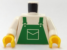 Plaatje in Gallery viewer laden, LEGO® los onderdeel Lijf met Motief Wit 973pb0192c01