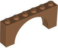 Plaatje in Gallery viewer laden, LEGO® los onderdeel Steen Boog in kleur Medium Noga 12939