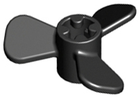 LEGO® los onderdeel Propellor in kleur Zwart 6041