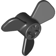 LEGO® los onderdeel Propellor in kleur Zwart 6041