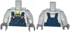 LEGO® Lijf met Motief Licht Blauwachtig Grijs 973pb1500c01