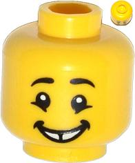 LEGO® los onderdeel Hoofd in kleur Geel 3626cpb0984