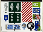 LEGO® stickervel set 60422-1 Seaside Harbor with Cargo Ship