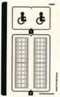 LEGO® stickervel set 60423-1 Downtown Streetcar and Station, vel 2