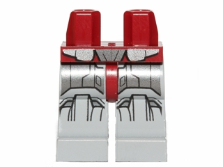 LEGO® los onderdeel Benen met Motief Donkerrood 970c86pb10