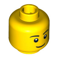 LEGO® los onderdeel Hoofd in kleur Geel 3626bpb0628