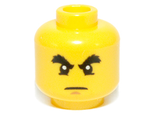 Plaatje in Gallery viewer laden, LEGO® los onderdeel Hoofd in kleur Geel 3626cpb0532