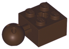 LEGO® los onderdeel Technische Steen Donker Bruin 57909b