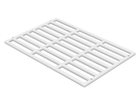 LEGO® los onderdeel Staaf in kleur Wit 6046