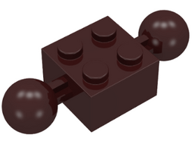 LEGO® los onderdeel Technische Steen Donker Bruin 57908