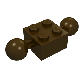 LEGO® los onderdeel Technische Steen Donker Bruin 57908
