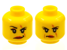 Plaatje in Gallery viewer laden, LEGO® los onderdeel Hoofd in kleur Geel 3626cpb0736