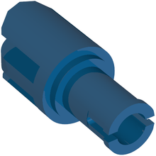 Plaatje in Gallery viewer laden, LEGO® los onderdeel Arm in kleur Blauw 6217