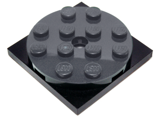 LEGO® Draaischijf Donker Blauwachtig Grijs 60474c01