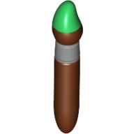Plaatje in Gallery viewer laden, LEGO® Accessoire met Motief Roodachtig Bruin 93552pb01