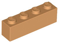 LEGO® los onderdeel Steen in kleur Medium Noga 3010
