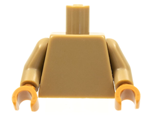 LEGO® los onderdeel Lijf in kleur Donker Geelbruin 973c62