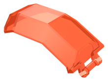 Plaatje in Gallery viewer laden, LEGO® los onderdeel Voorruit Doorzichtig Neon Oranje 11289