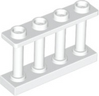 LEGO® los onderdeel Hek in kleur Wit 15332