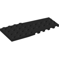 Plaatje in Gallery viewer laden, LEGO® los onderdeel Wig Plaat in kleur Zwart 14181