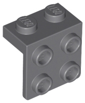 LEGO® los onderdeel Beugel Donker Blauwachtig Grijs 44728