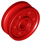 LEGO® los onderdeel Wiel in kleur Rood 13971