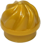 LEGO® los onderdeel Plaat Rond in kleur Parel Goud 15470