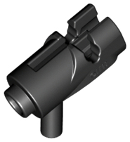 LEGO® los onderdeel Wapen in kleur Zwart 15391