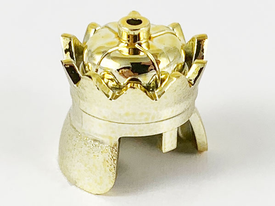 LEGO® los onderdeel Hoofddeksels in kleur Chroom Goud 71015
