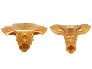 LEGO® los onderdeel Lijf Accessoire Parel Goud 15066